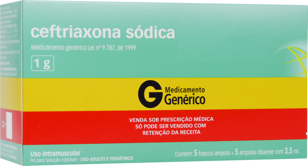 CEFTRIAXONA DISSÓDICA HEMIEPTAIDRATADA