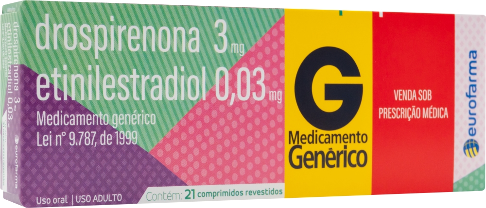 DROSPIRENONA + ETINILESTRADIOL