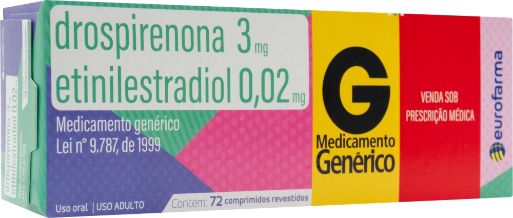 DROSPIRENONA + ETINILESTRADIOL