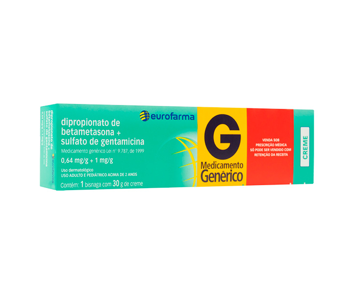 DIPROPIONATO DE BETAMETASONA + SULFATO DE GENTAMICINA