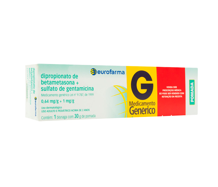 DIPROPIONATO DE BETAMETASONA + SULFATO DE GENTAMICINA