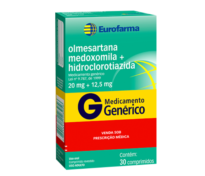 OLMESARTANA MEDOXOMILA + HIDROCLOROTIAZIDA