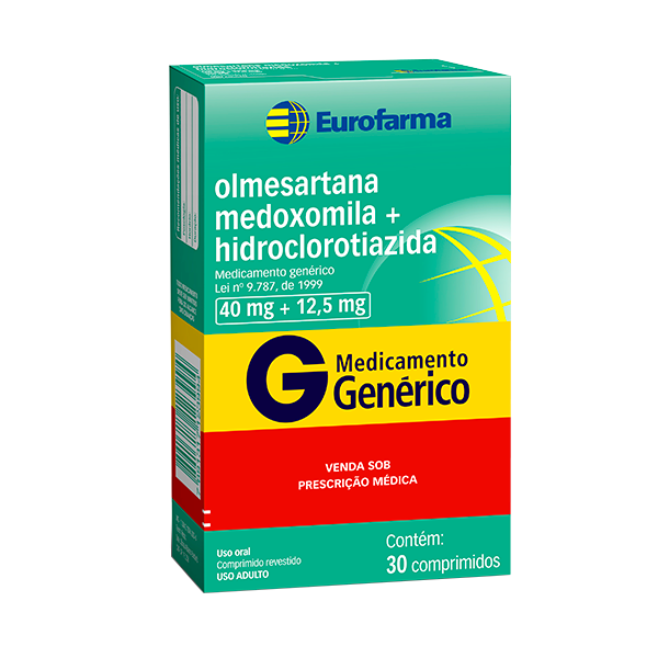 OLMESARTANA MEDOXOMILA + HIDROCLOROTIAZIDA