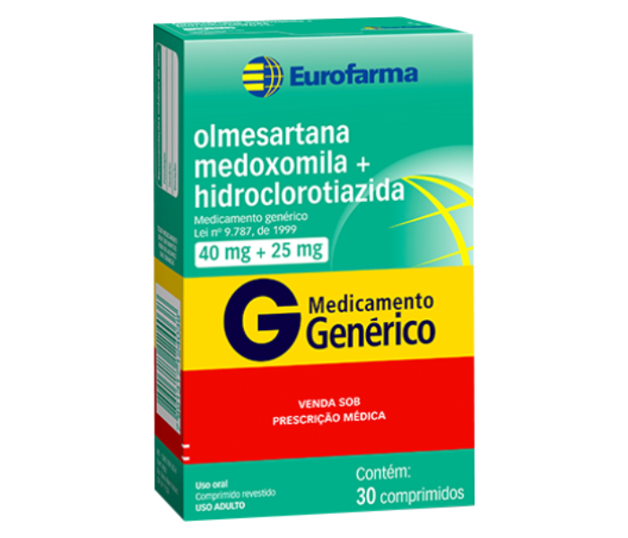 OLMESARTANA MEDOXOMILA + HIDROCLOROTIAZIDA