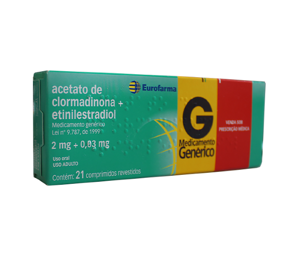 ACETATO DE CLORMADINONA + ETINILESTRADIOL