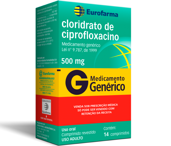 CLORIDRATO DE CIPROFLOXACINO