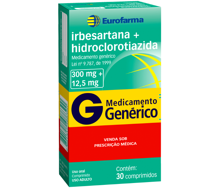 IRBESARTANA+ HIDROCLOROTIAZIDA