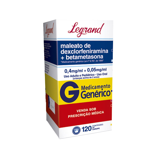 MALEATO DE DEXCLORFENIRAMINA + BETAMETASONA