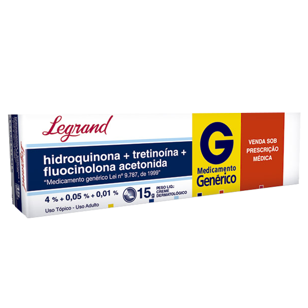 HIDROQUINONA + TRETINOINA + FLUOCINOLONA ACETONIDA