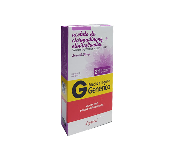 ACETATO DE CLORMADINONA + ETINILESTRADIOL