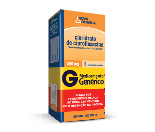 CLORIDRATO DE CIPROFLOXACINO