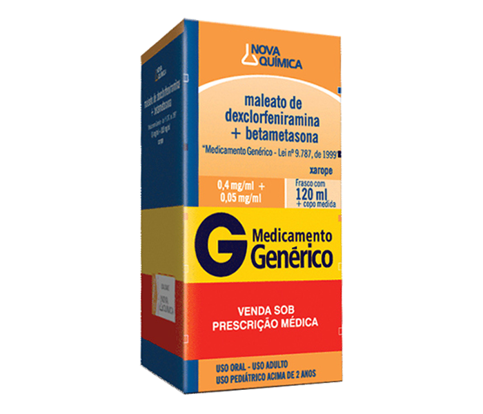 MALEATO DE DEXCLORFENIRAMINA + BETAMETASONA