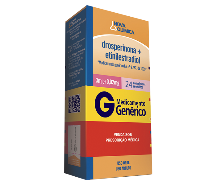 DROSPERINONA + ETINILESTRADIOL