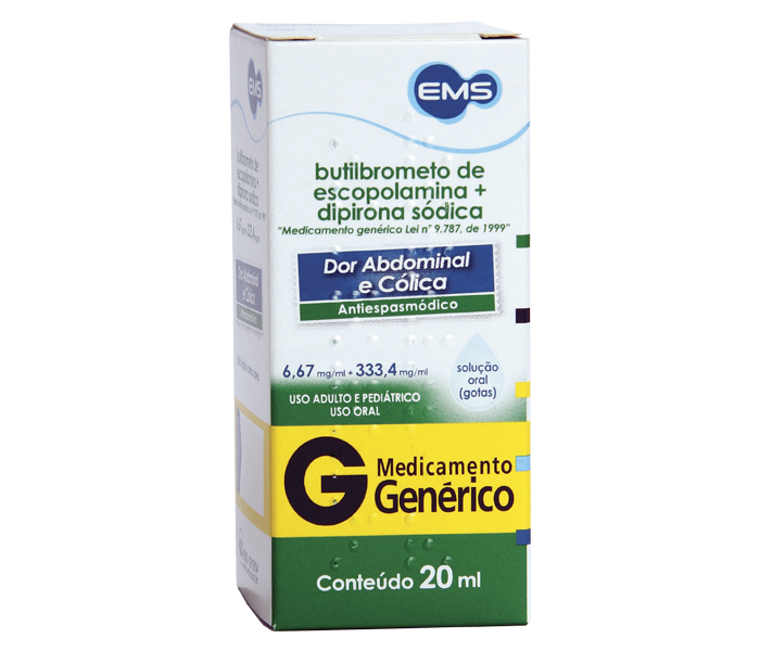 BROMETO DE  N-BUTIL ESCOPOLAMINA + DIPIRONA SODICA