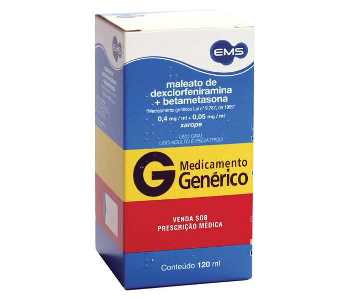 MALEATO DE DEXCLORFENIRAMINA + BETAMETASONA