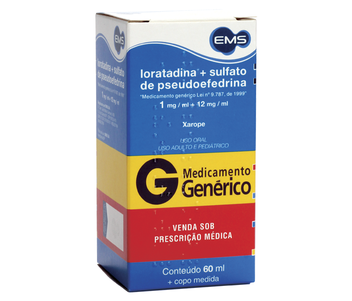 LORATADINA + SULFATO DE PSEUDOEFEDRINA