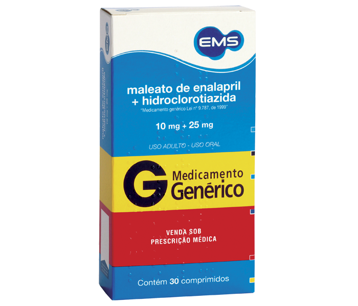 MALEATO DE ENALAPRIL + HIDROCLOROTIAZIDA