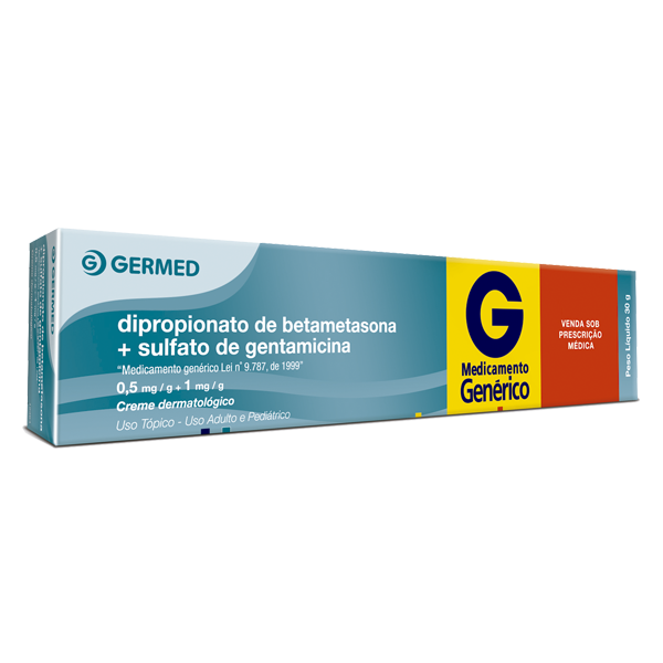 DIPROPIONATO DE BETAMETASONA + SULFATO DE GENTAMICINA
