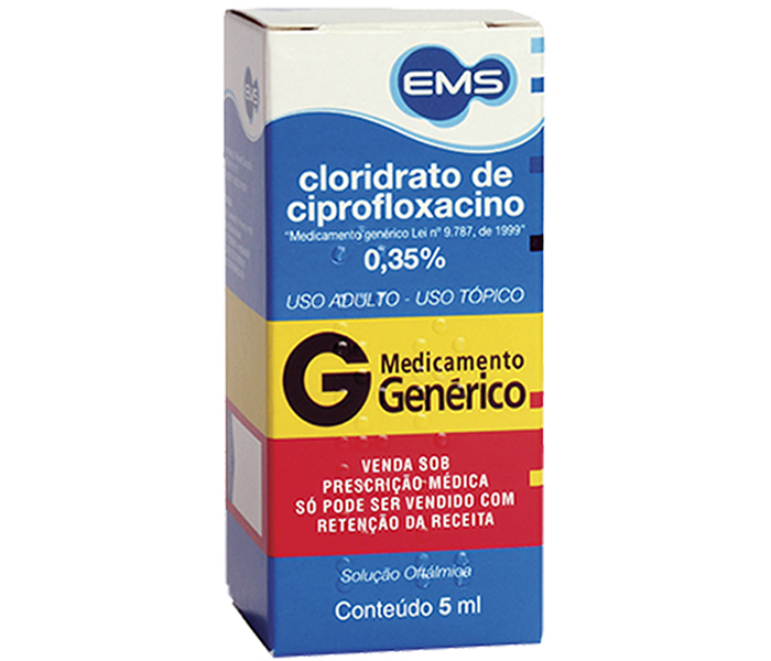 CLORIDRATO DE CIPROFLOXACINO