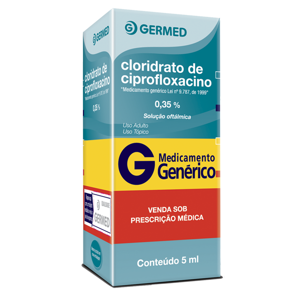 CLORIDRATO DE CIPROFLOXACINO