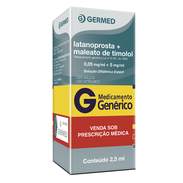 LATANOPROSTA + MALEATO DE TIMOLOL