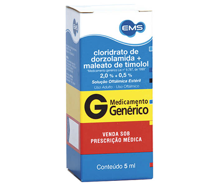 CLORIDRATO DE DORZOLAMIDA+MALEATO DE TIMOLOL