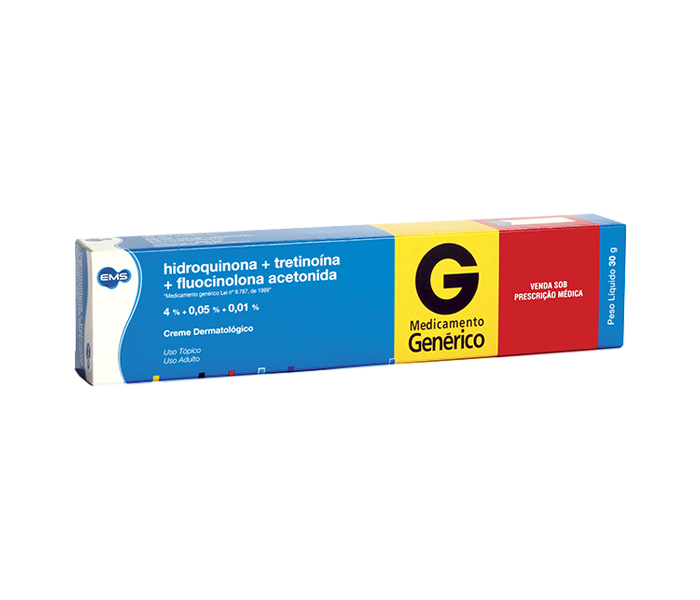 HIDROQUINONA+ TRETINOINA + FLUOCINOLONA ACETONIDA