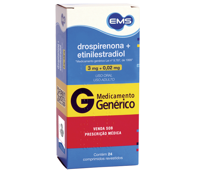 DROSPERINONA + ETINILESTRADIOL