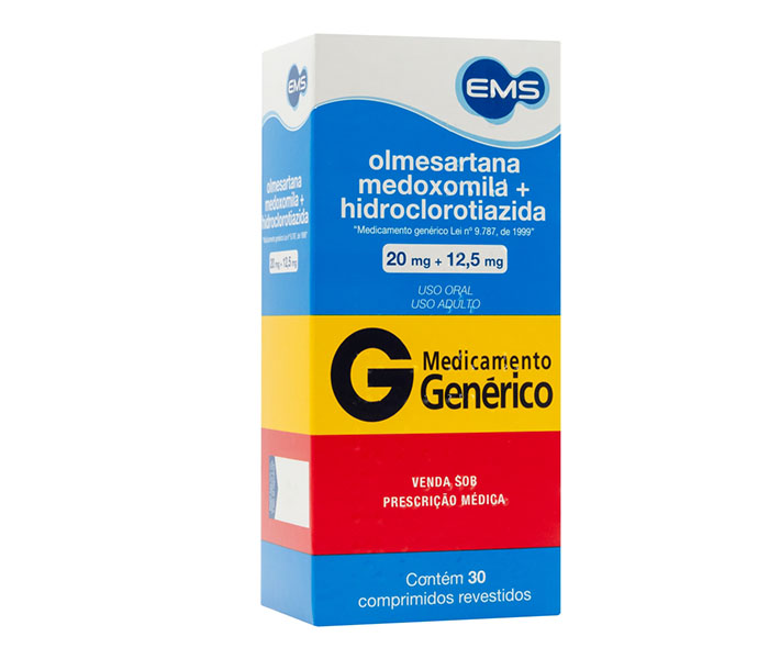 OLMESARTANA MEDOXOMILA+HIDROCLOROTIAZIDA