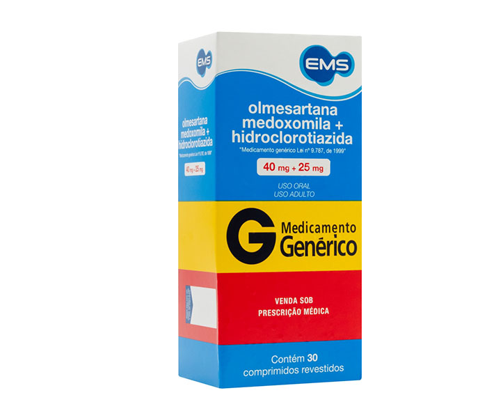 OLMESARTANA MEDOXOMILA+HIDROCLOROTIAZIDA