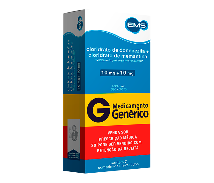CLORIDRATO DE DONEPEZILA + CLORIDRATO DE MEMANTINA
