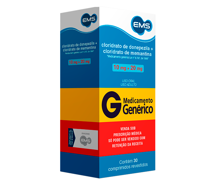 CLORIDRATO DE DONEPEZILA + CLORIDRATO DE MEMANTINA