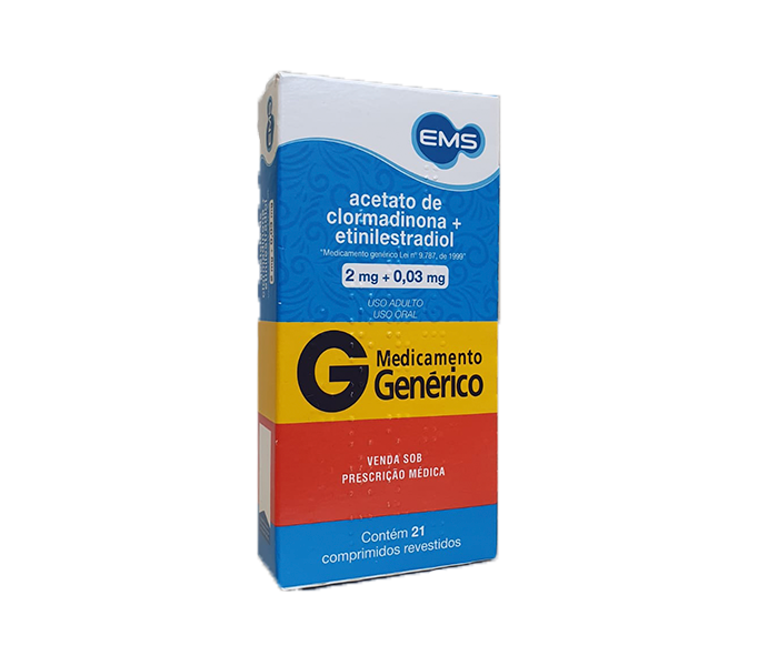 ACETATO DE CLORMADINONA + ETINILESTRADIOL