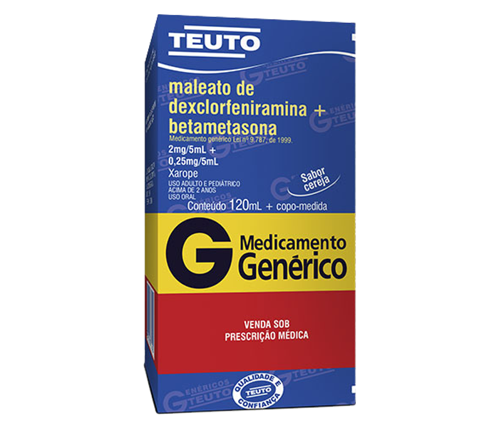 MALEATO DE DEXCLORFENIRAMINA + BETAMETASONA