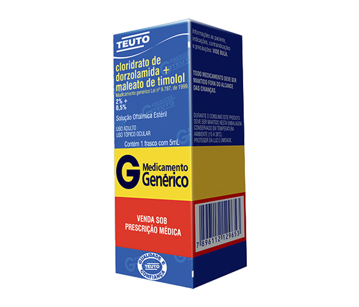 CLORIDRATO DE DORZOLAMIDA + MALEATO DE TIMOLOL