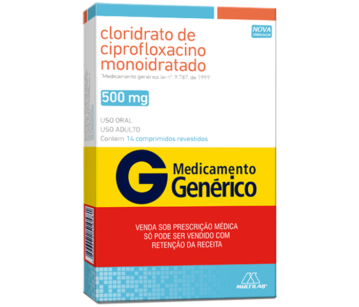 CLORIDRATO DE CIPROFLOXACINO