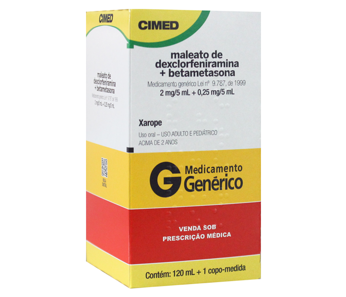 MALEATO DE DEXCLORFENIRAMINA + BETAMETASONA