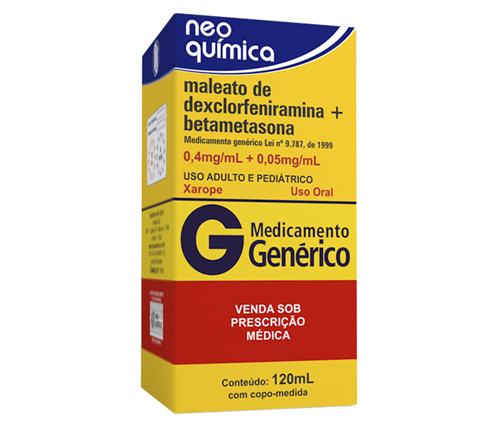 MALEATO DE DEXCLORFENIRAMINA + BETAMETASONA