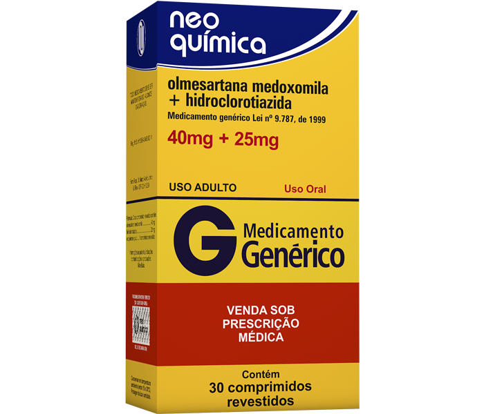 OLMESARTANA MEDOXOMILA+HIDROCLOROTIAZIDA