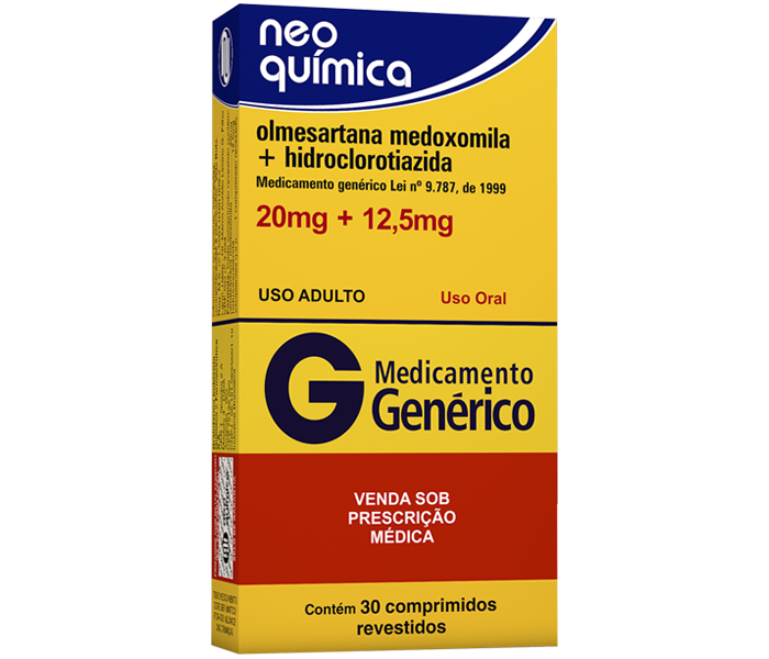 OLMESARTANA MEDOXOMILA+HIDROCLOROTIAZIDA