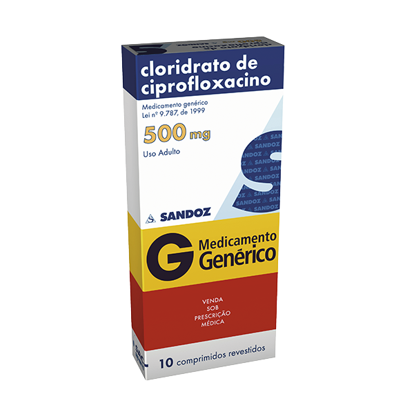 CLORIDRATO DE CIPROFLOXACINO
