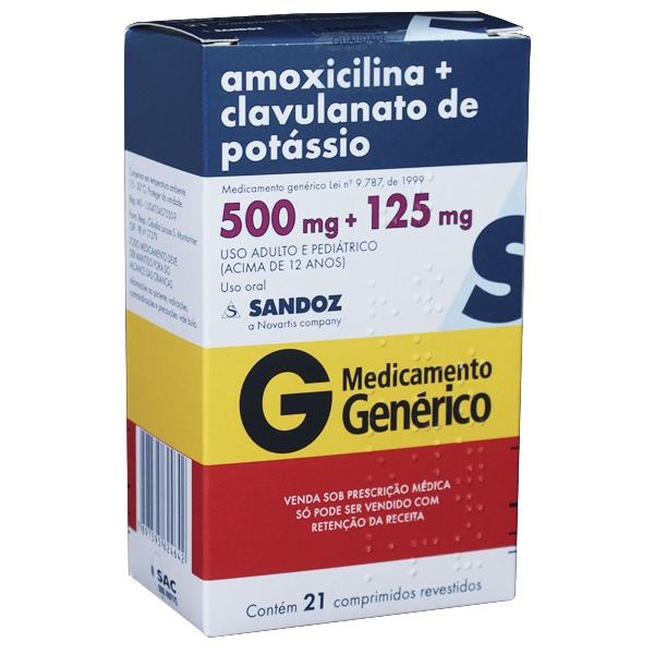 AMOXICILINA + CLAVULANATO DE POTÁSSIO
