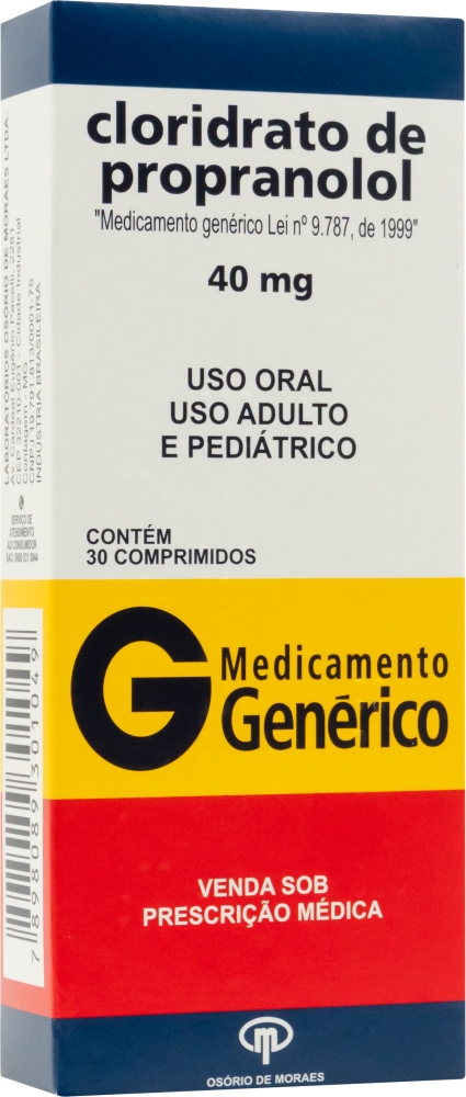CLORIDRATO DE PROPRANOLOL