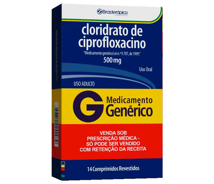 CLORIDRATO DE CIPROFLOXACINO