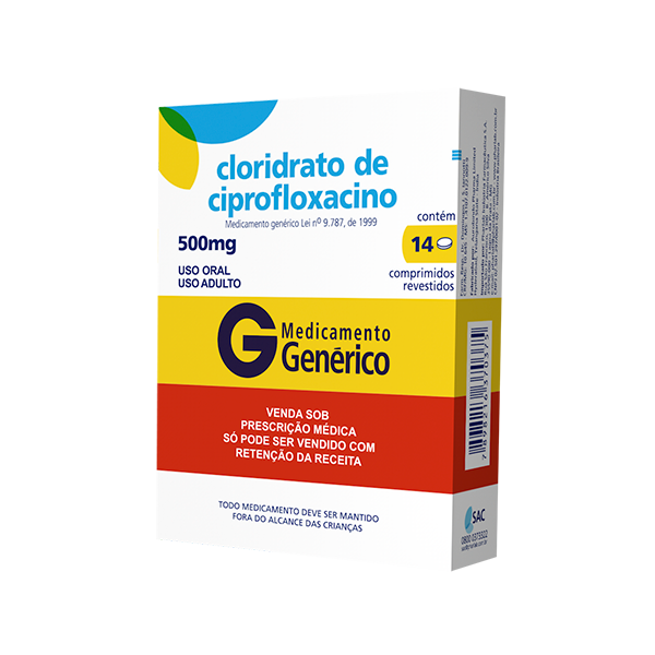 CLORIDRATO DE CIPROFLOXACINO