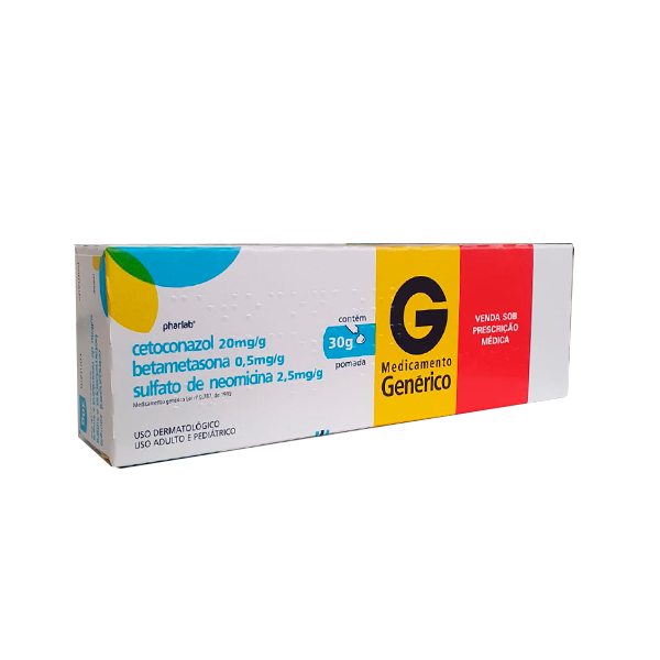 CETOCONAZOL + BETAMETASONA + SULFATO DE NEOMICINA