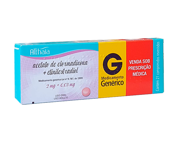 ACETATO DE CLORMADINONA + ETINILESTRADIOL