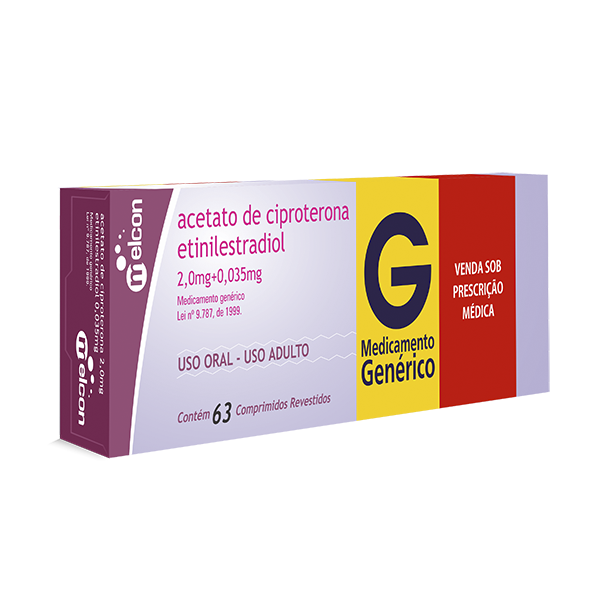 ACETATO DE CIPROTERONA + ETINILESTRADIOL