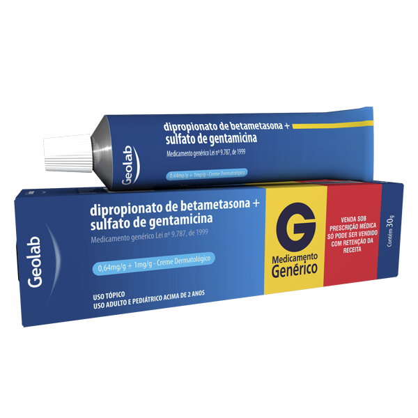 DIPROPIONATO DE BETAMETASONA + SULFATO DE GENTAMICINA